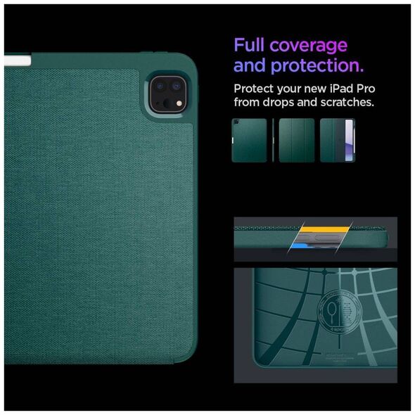 Case IPAD PRO 13.0 (7GEN) Spigen Urban Fit Midnight green 8809971226936