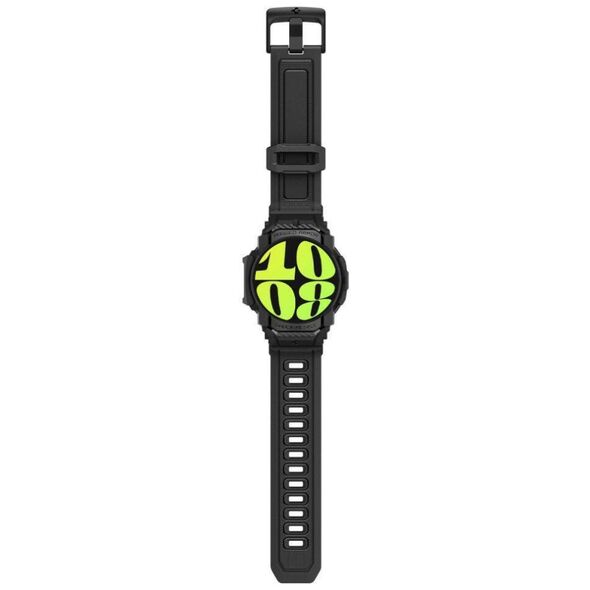 Strap for SAMSUNG GALAXY WATCH 7 (44 MM) Spigen Rugged Armor ”Pro” Matte black 8809971232098