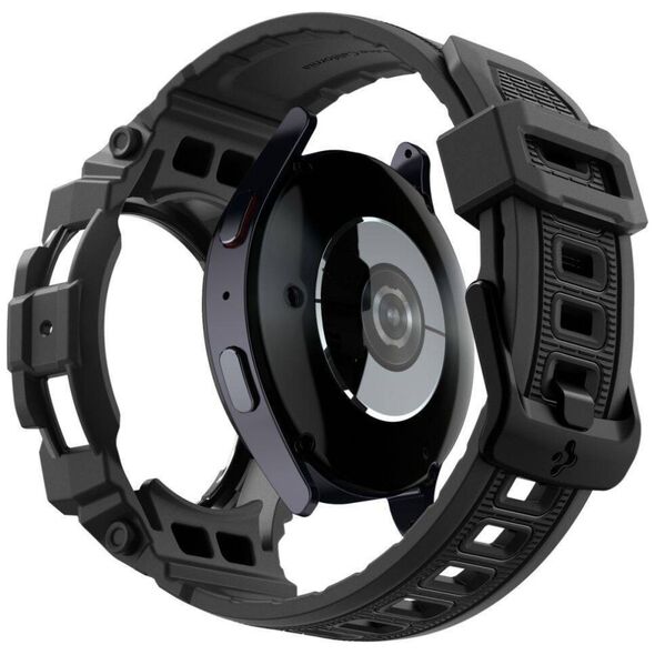 Strap for SAMSUNG GALAXY WATCH 7 (44 MM) Spigen Rugged Armor ”Pro” Matte black 8809971232098