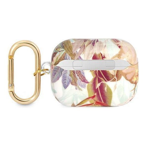 Case APPLE AIRPODS PRO Guess AirPods Flower Strap Collection (GUAPHHFLU) purple 3666339047344
