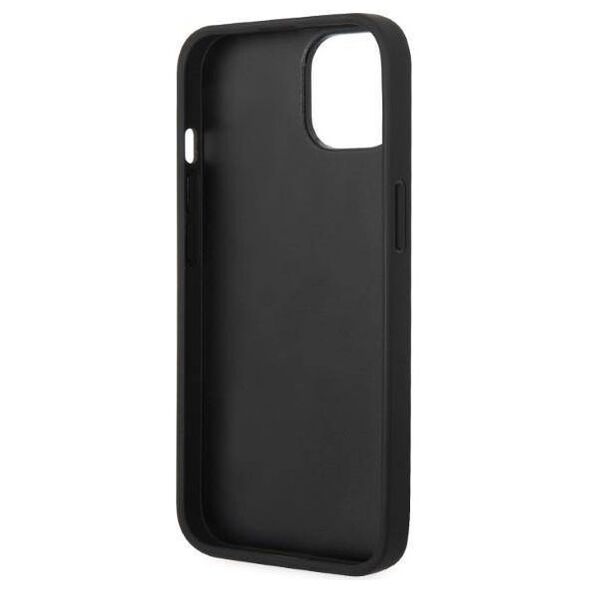 Original Case IPHONE 14 PLUS Karl Lagerfeld Hardcase Glitter Choupette Patch (KLHCP14MG2CPK) black 3666339099404