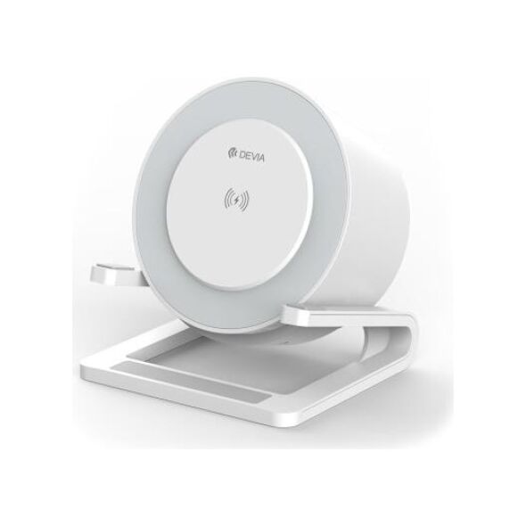 Φορητό Ηχείο Bluetooth I-M3 Desktop & Ασύρματος Φορτιστής 15W Devia EM054 5W Smart Λευκό 6938595379833 6938595379833 έως και 12 άτοκες δόσεις