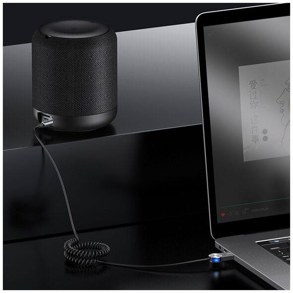 USAMS Usams - Wireless Audio Receiver (US-SJ464) - Jack 3.5mm, Bluetooth 5.0 - Tarnish 6958444922768 έως 12 άτοκες Δόσεις