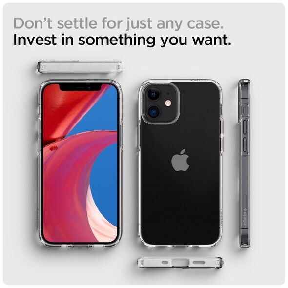 Spigen Spigen - Liquid Crystal - iPhone 12 Mini - Clear 8809710756731 έως 12 άτοκες Δόσεις