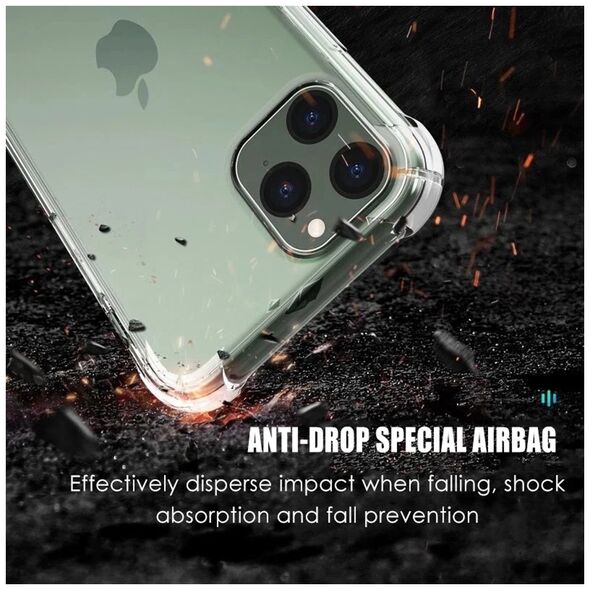 Techsuit Case for iPhone 16 Pro - Techsuit Shockproof Clear Silicone - Clear 5949419188044 έως 12 άτοκες Δόσεις