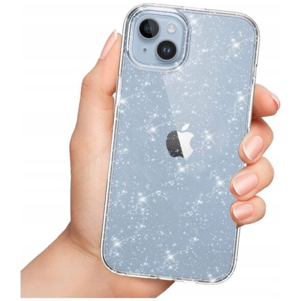Techsuit Case for Samsung Galaxy S24 FE - Techsuit SparkleSkin Series - Clear 5949419201750 έως 12 άτοκες Δόσεις