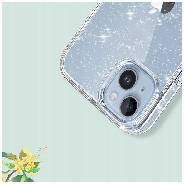 Techsuit Case for Samsung Galaxy S24 FE - Techsuit SparkleSkin Series - Clear 5949419201750 έως 12 άτοκες Δόσεις