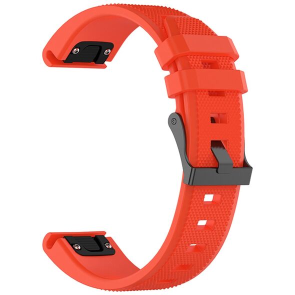 Techsuit Watchband for Garmin Fenix 5/5 Plus 6/6 Pro/7/Forerunner 935/945/955/Approach S60/S62 - Techsuit Watchband QuickFit 22mm (W058) - Orange 5949419219045 έως 12 άτοκες Δόσεις