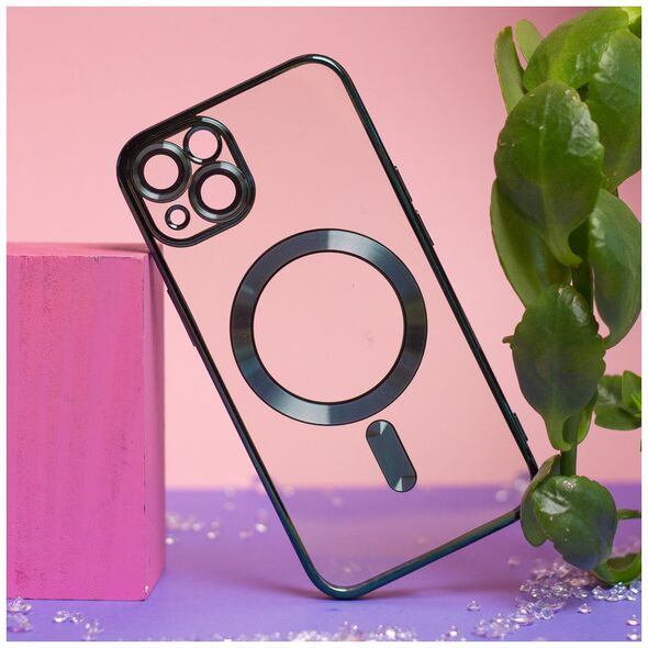 Color Chrome Mag case for iPhone 13 6,1&quot; green 5900495070661