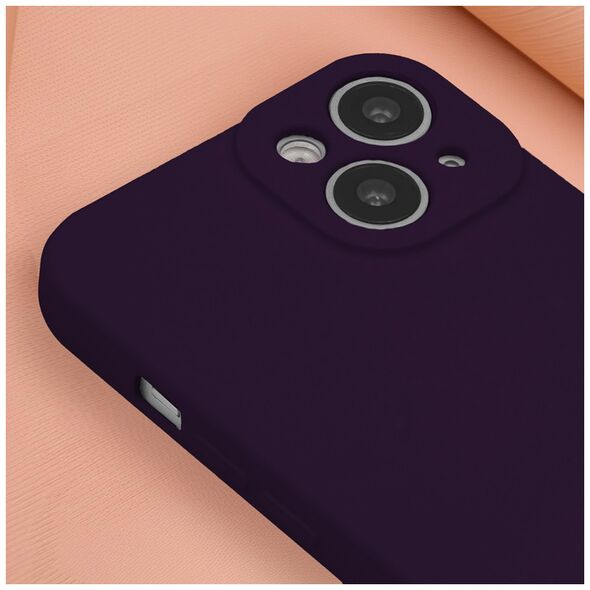 Silicon case for Samsung Galaxy A55 5G plum 5907457797420