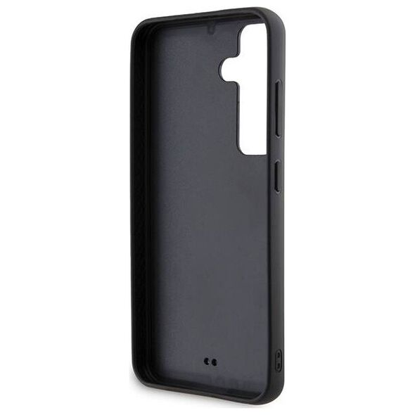 Original Case SAMSUNG GALAXY S24 Karl Lagerfeld Hardcase Rhinestone Metal Logo (KLHCS24SHDSPRK) black 3666339241872