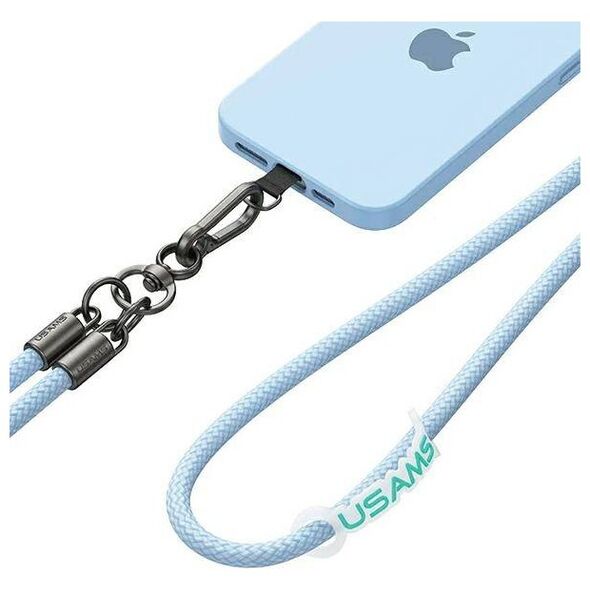 Universal Phone Lanyard 1.2m USAMS ZB282GS01 (US-ZB282) black 6958444908748