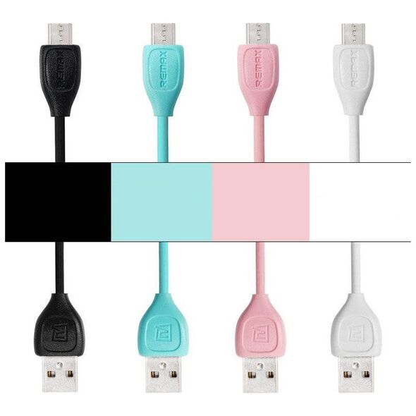 Cable USB iPhone Lightning 1m Fast Charging Remax LESU black 6972174158341
