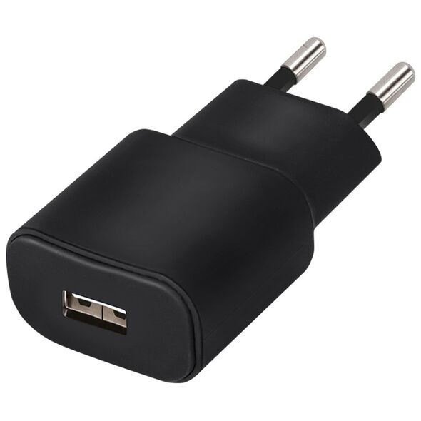 Forever TC-01 charger 1x USB 2A black + Lightning cable 5900495623324