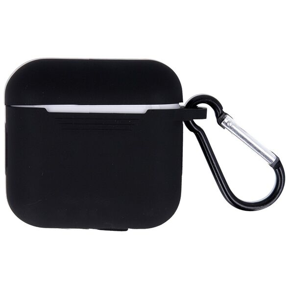 Case for Airpods Pro black with hook 5900495825421