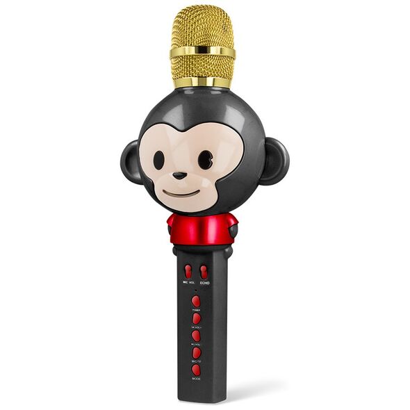 Maxlife Bluetooth microphone with speaker Animal MX-100 black 5900495852731
