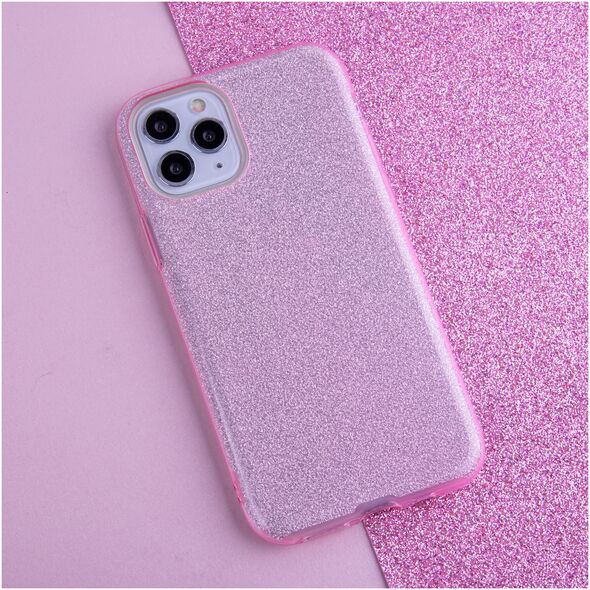 Glitter 3in1 case for iPhone 12 / 12 Pro 6,1&quot; pink 5900495874634