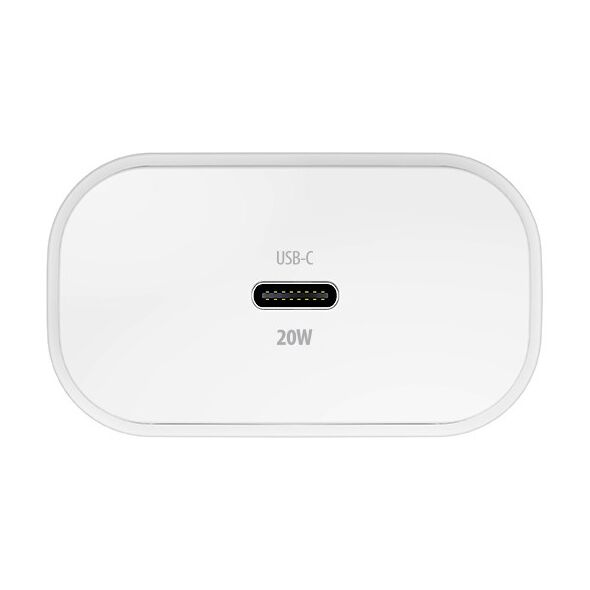 Forever TC-01-20C PD QC charger 1x USB-C 20W white 5900495885968