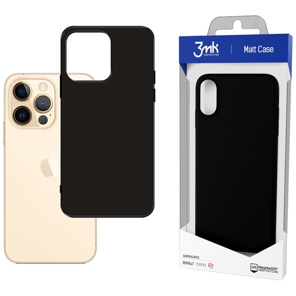 3mk Matt Case for iPhone 13 6,1&quot; black 5903108407113