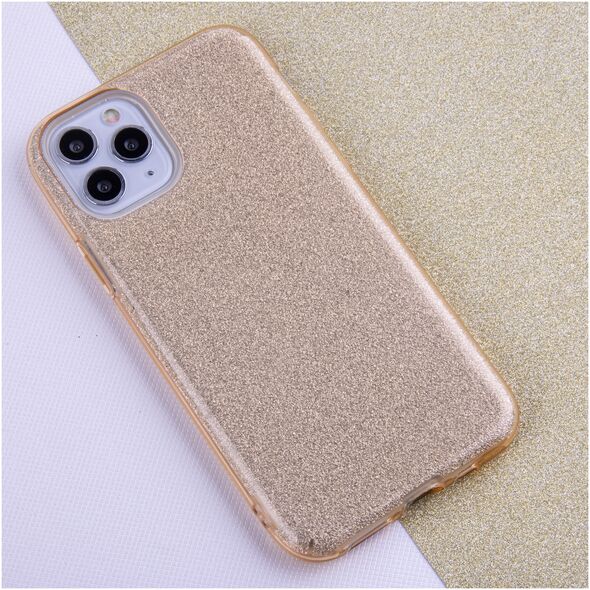 Glitter 3in1 case for iPhone 13 Mini 5,4&quot; gold 5900495932976