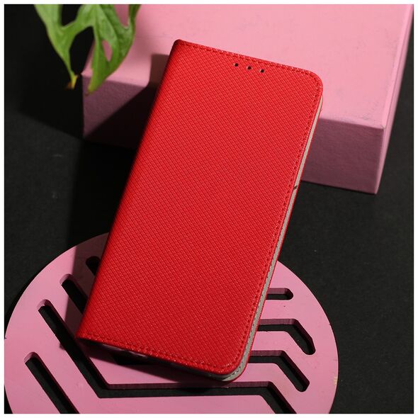 Smart Magnet case for Xiaomi Redmi Note 11 4G (GLOBAL) / Redmi Note 11s 4G red 5900495980854