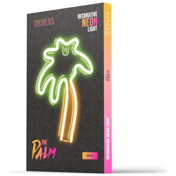 Neon LED Light PALM green orange NNE04 Neolia 5900495064103