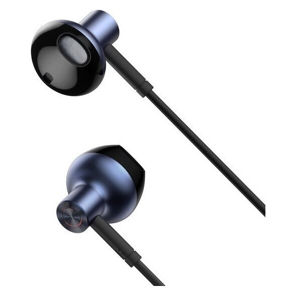 Baseus wired earphones Encok H19 black 6953156203884