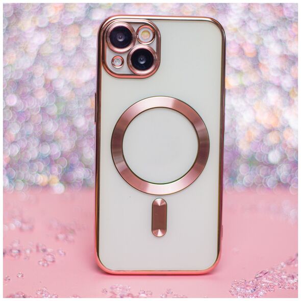 Color Chrome Mag case for iPhone 13 6,1&quot; rose gold 5900495070784