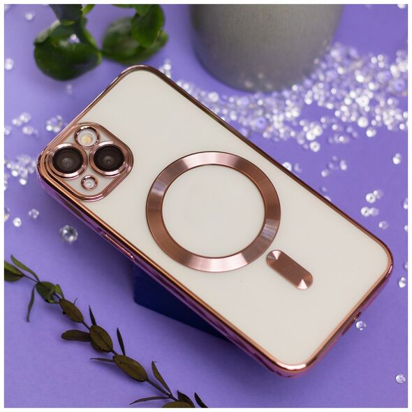Color Chrome Mag case for iPhone 13 6,1&quot; rose gold 5900495070784