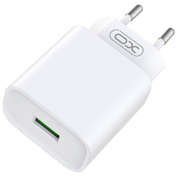 XO wall charger CE02D QC 3.0 18W 1x USB white 6920680880850