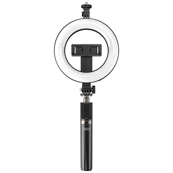 XO selfie stick Bluetooth tripod SS12 black 95cm with LED lamp 6920680846122