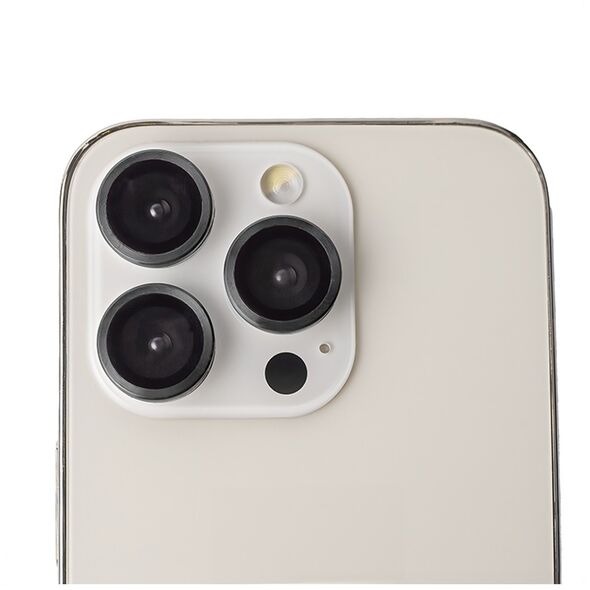 Set of lens glasses for iPhone 15 / 15 Plus black frame (2 pcs) 5900495649768