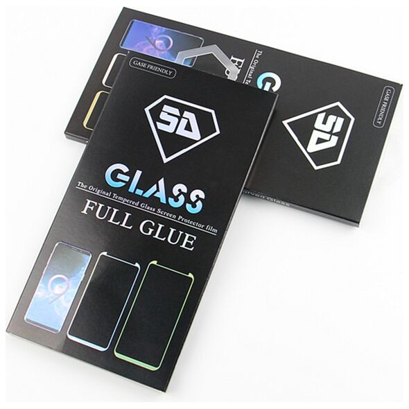 Tempered glass 5D for Motorola Moto Edge 40 black frame 5907457716391
