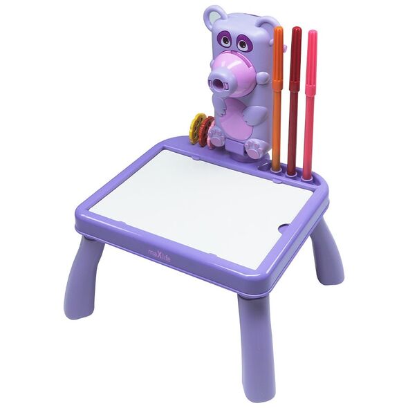 Maxlife projector with drawing table MXDP-100 purple 5907457737013