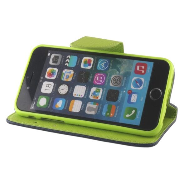 Smart Fancy case for Motorola Moto E13 green-blue 5907457740969