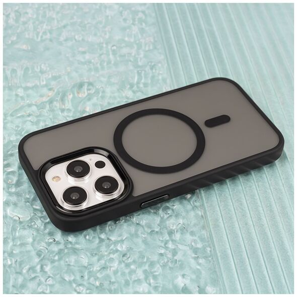 Frozen Mag case for iPhone 15 Pro 6,1&quot; black 5907457759534