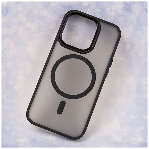 Frozen Mag case for iPhone 15 Pro 6,1&quot; black 5907457759534