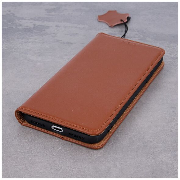 Genuine Leather Smart Pro for iPhone 16 6,1&quot; brown 5907457795242