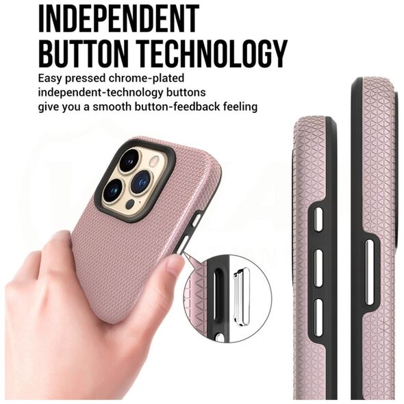 Vmax Triangle case for iPhone 16 Plus 6,7&quot; rose gold 6976757304439