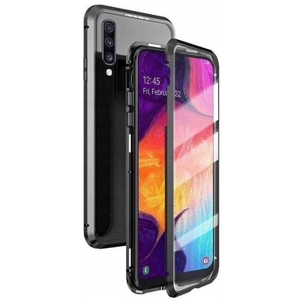 Case SAMSUNG GALAXY A53 5G Double Magnetic 360° Aluminum and Tempered Glass black 5904161125358