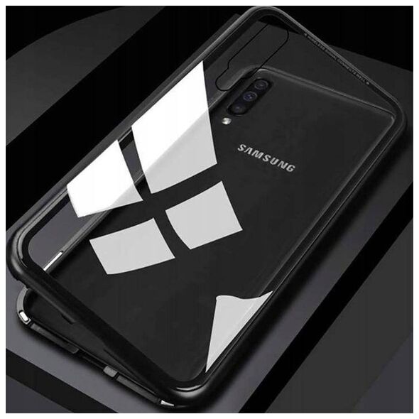 Case SAMSUNG GALAXY A53 5G Double Magnetic 360° Aluminum and Tempered Glass black 5904161125358