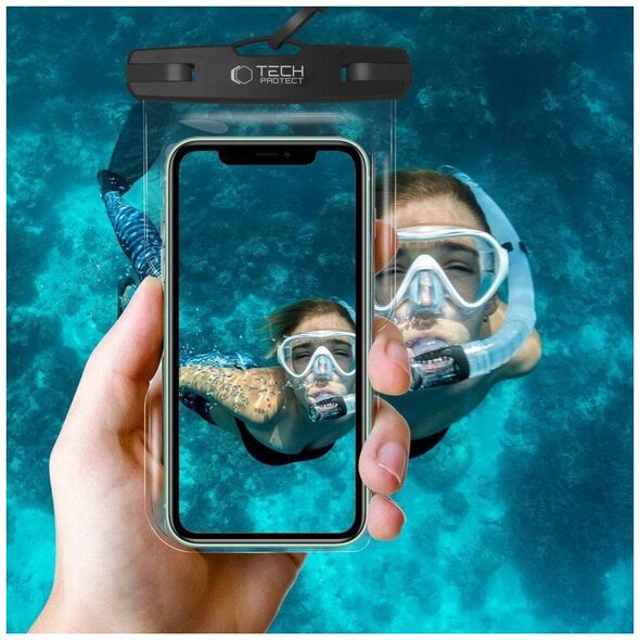 Case Tech-Protect Universal Waterproof Case pink 9589046924521