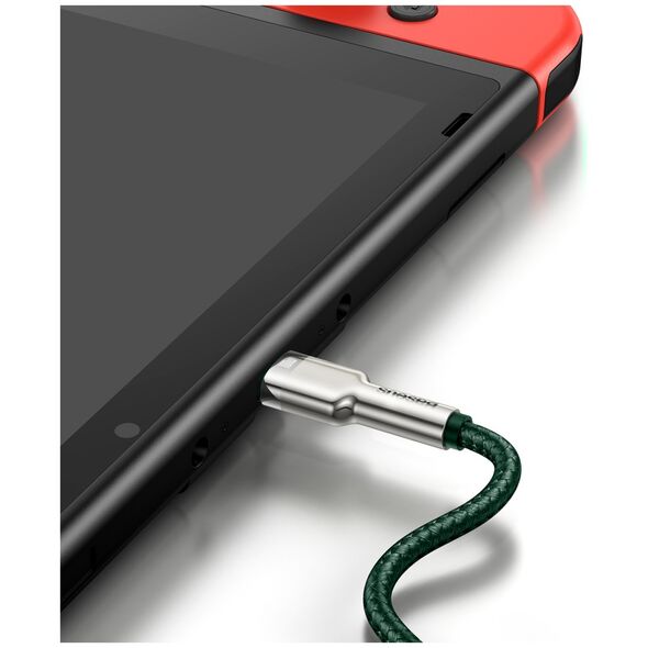 Baseus cable Cafule Metal PD USB-C - USB-C 2,0 m green 100W 6953156202399