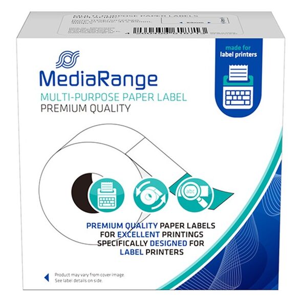 Ετικέτες Γενικής Χρήσης Mediarange (Dymo 11356/S0722560) 89 x 41 mm (Λευκές) (MRDY11356) έως 12 άτοκες Δόσεις