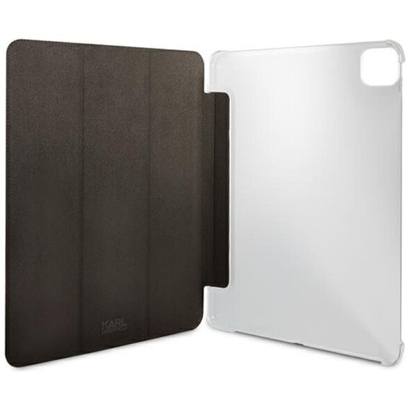 Karl Lagerfeld case for iPad 12,9&quot; Pro 2021 KLFC12OKHK Book Cover black Saffiano Karl Head 3666339030407