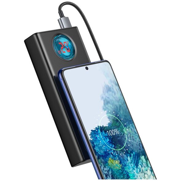 Baseus power bank Amblight 65W 30000mAh black 6932172613600