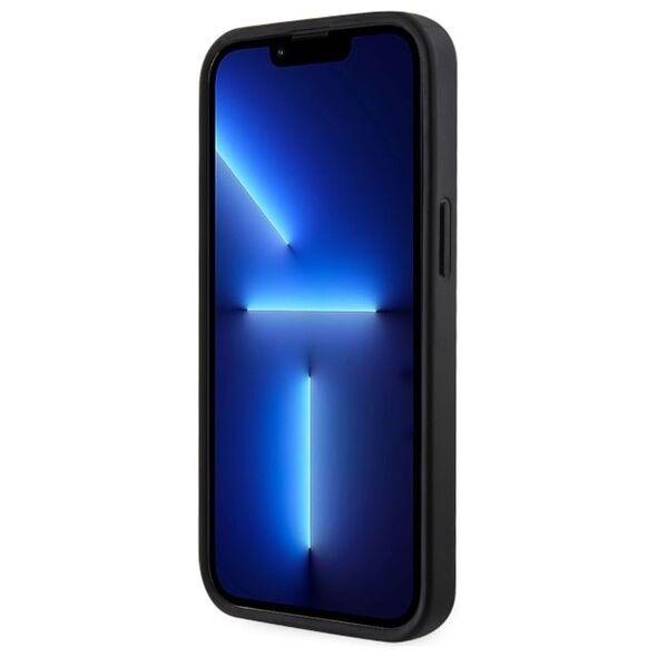 Guess case for iPhone 14 6,1&quot; GUHMP14SHGCFSEK black hard case GCube Stripes MagSafe 3666339112424