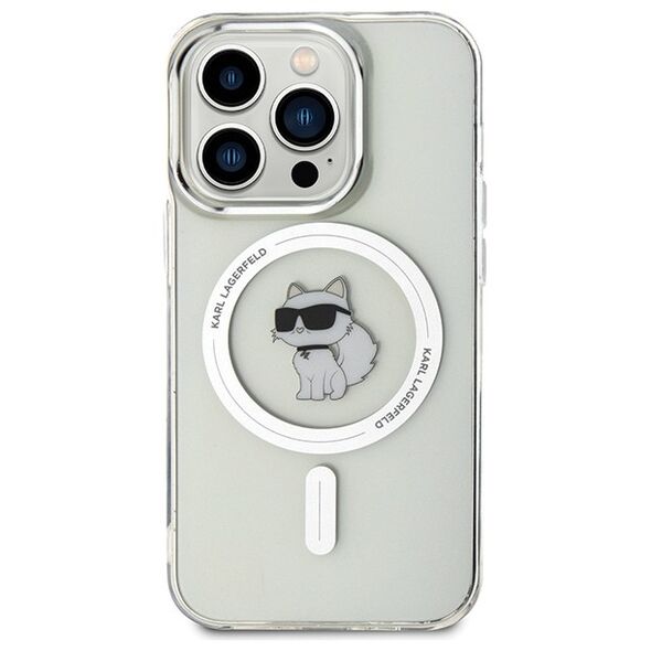 Karl Lagerfeld case for iPhone 15 Pro 6,1&quot; KLHMP15LHFCCNOT transparent HC Magsafe IML C 3666339162412