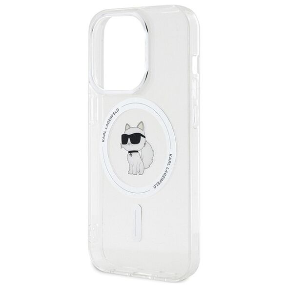 Karl Lagerfeld case for iPhone 15 Pro 6,1&quot; KLHMP15LHFCCNOT transparent HC Magsafe IML C 3666339162412