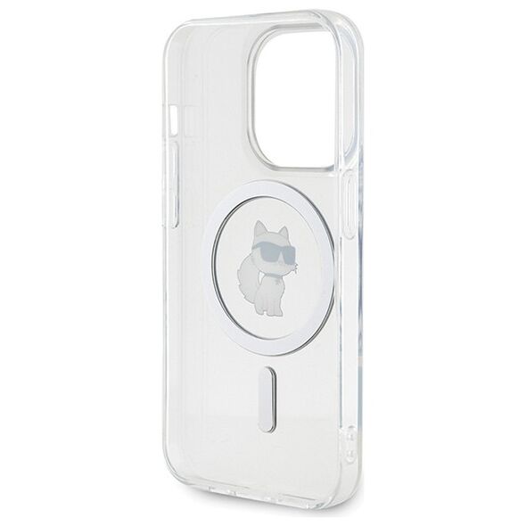 Karl Lagerfeld case for iPhone 15 Pro 6,1&quot; KLHMP15LHFCCNOT transparent HC Magsafe IML C 3666339162412